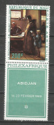 Festmény Szelvényes /briefmarke/