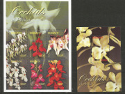 Virág,orchidea Blokkok /bélyeg/