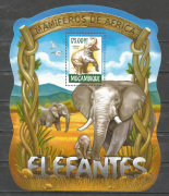Állat,elefánt Blokk /stamp/
