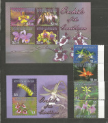 Virág,orchidea Carriacou /bélyeg/