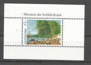 Festmény Blokk /briefmarke/