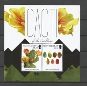 Virág,kaktusz Blokk  /stamp/